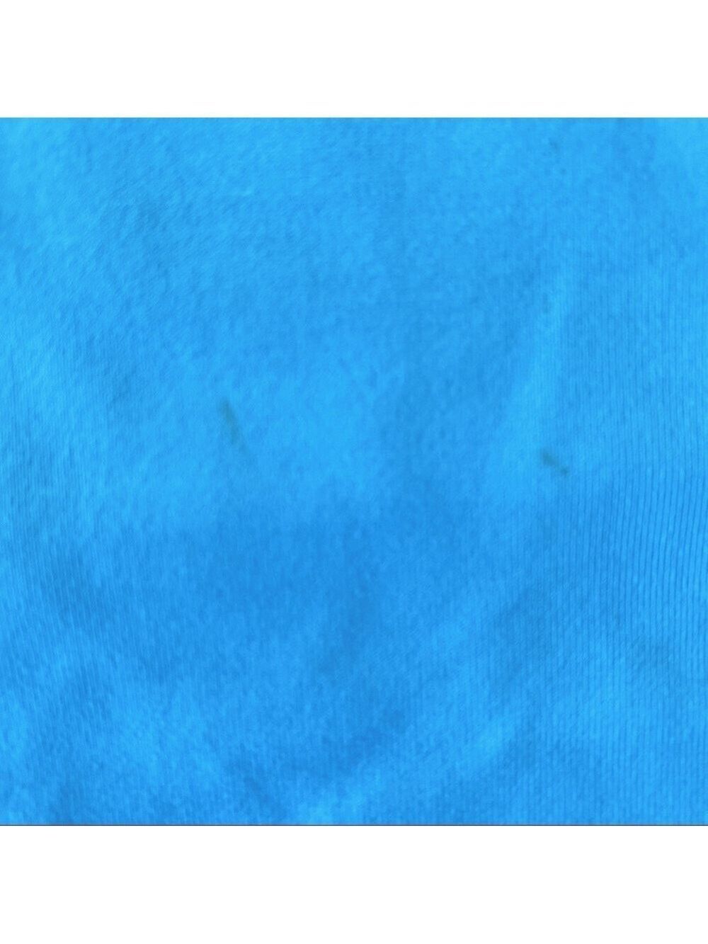 Chicos Aqua Blue Cap Sleeve Tee Size 2 (12) - Picture 4 of 7